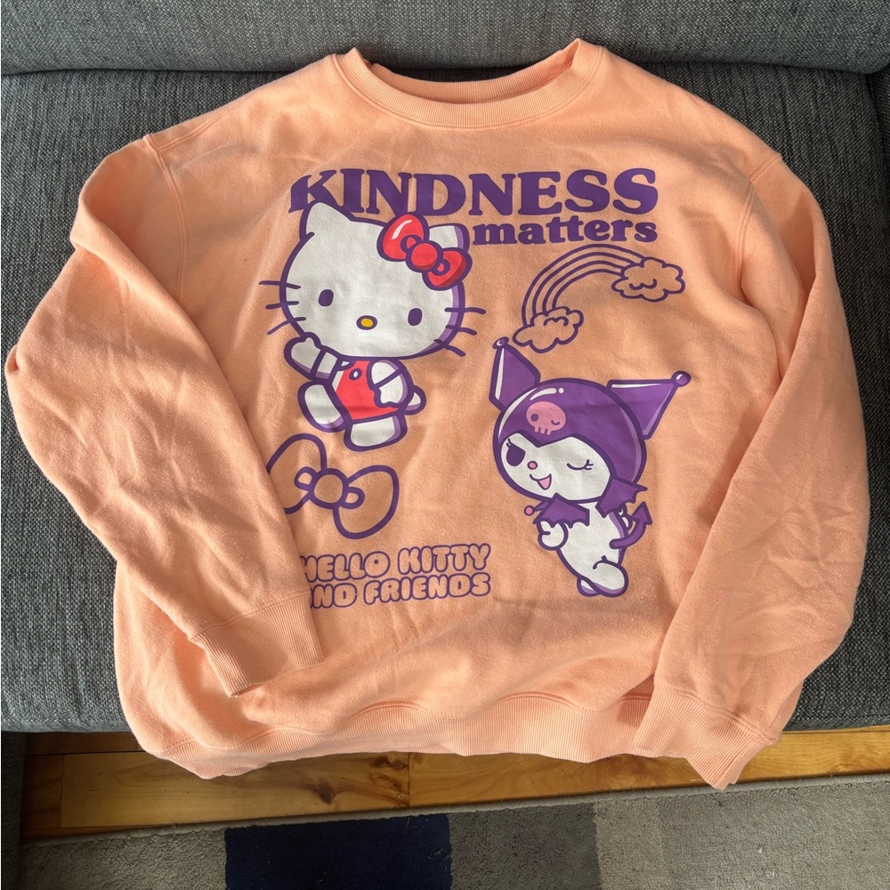 Hello Kitty Peach Sweatshirt